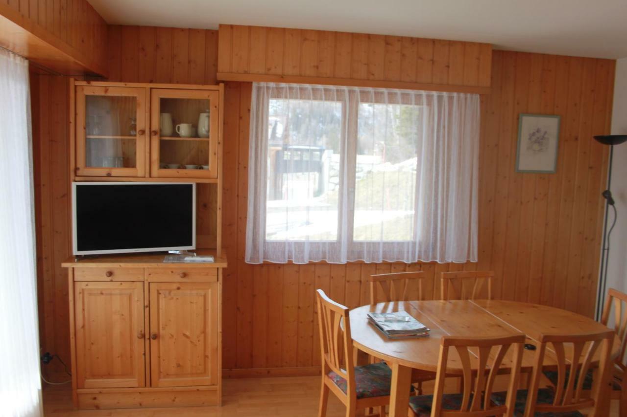Appartement Dans Le Centre Thermal Les Sources Ovronnaz Kültér fotó