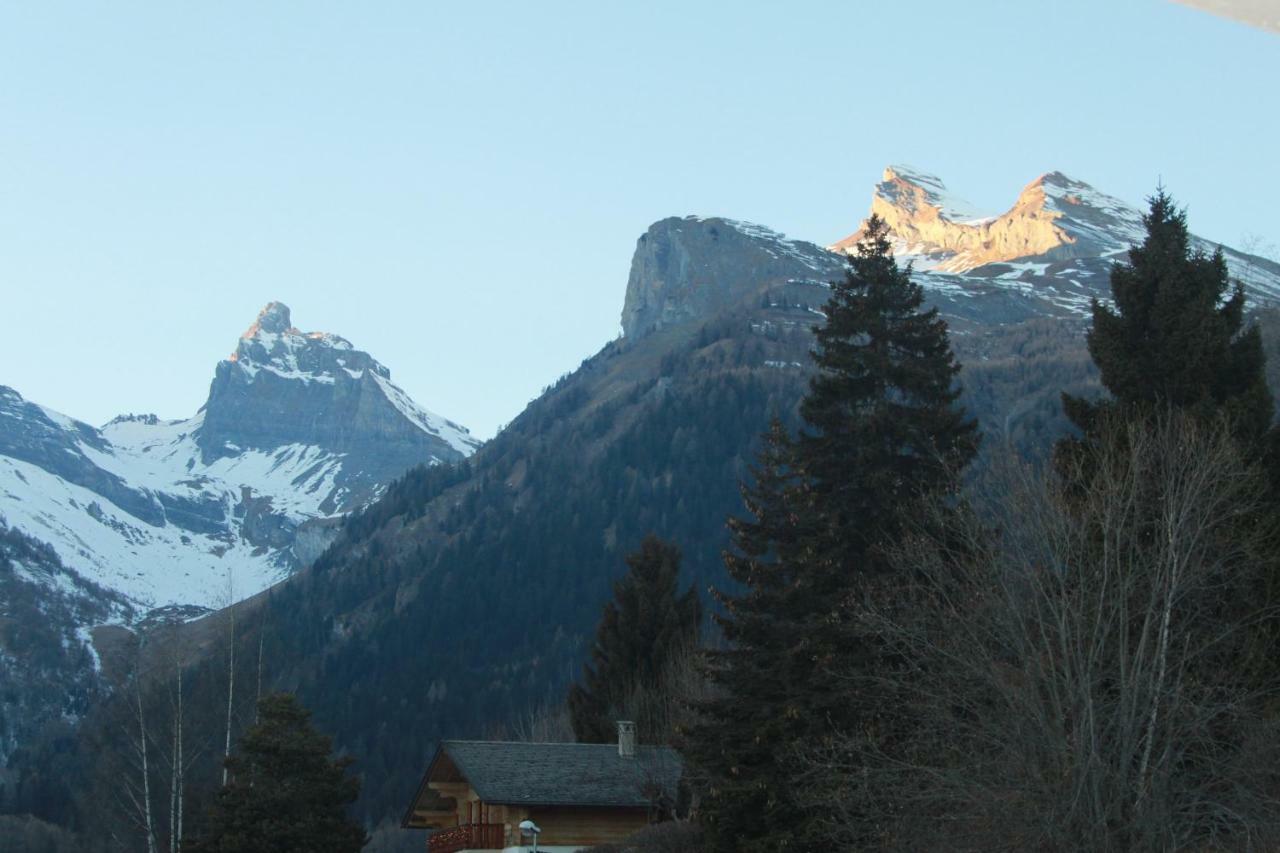 Appartement Dans Le Centre Thermal Les Sources Ovronnaz Kültér fotó
